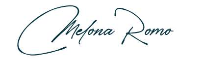Melona Romo signature
